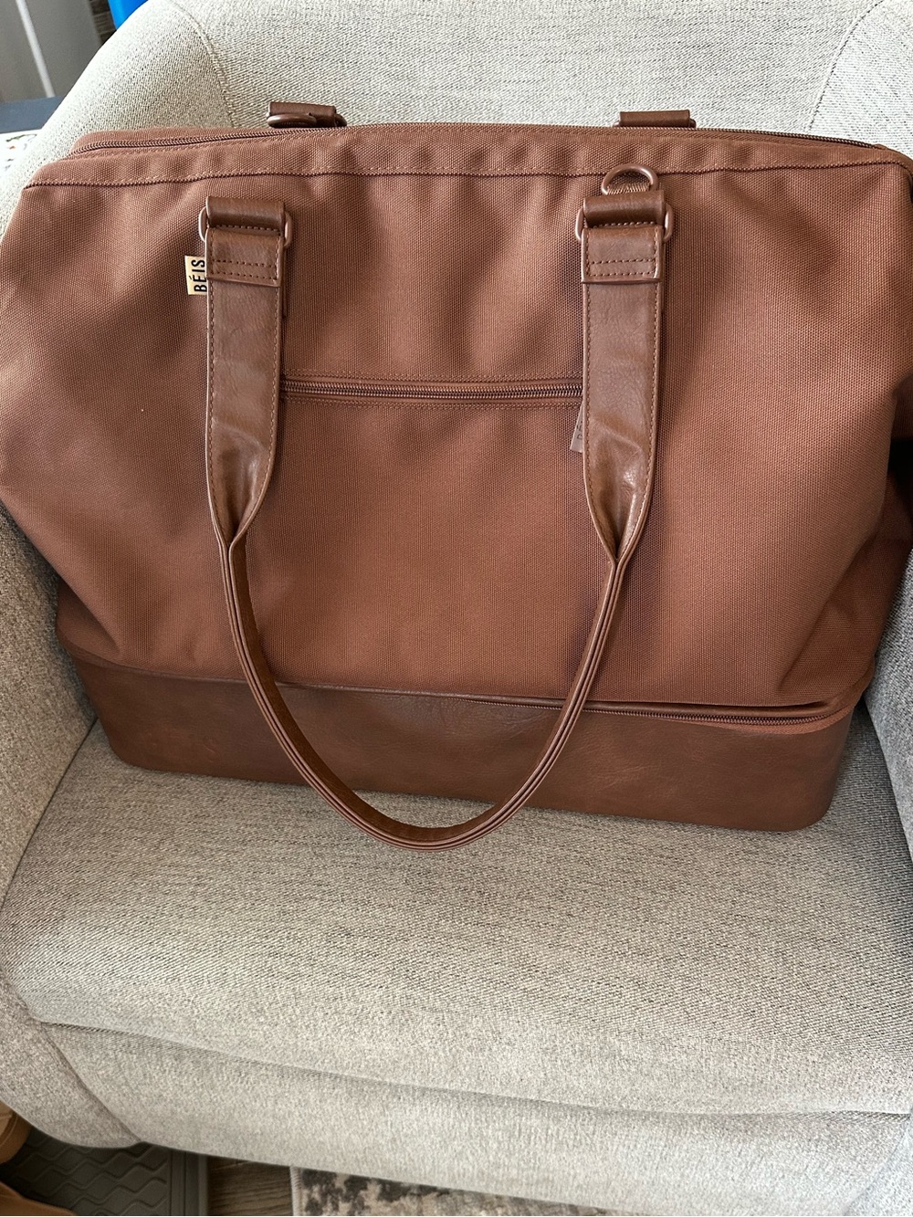 BEIS Convertible Weekender in Maple (Discontinued)